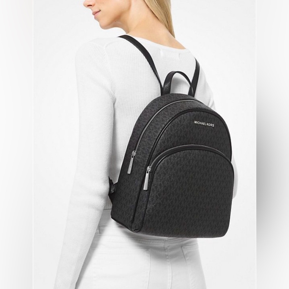 Michael Kors Jet Set Black Backpack